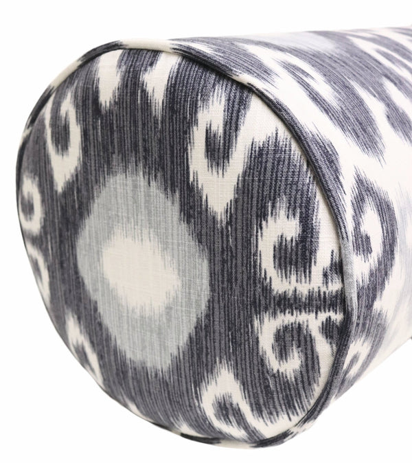 THE BOLSTER :: EAST HAMPTON IKAT // PRUSSIAN BLUE