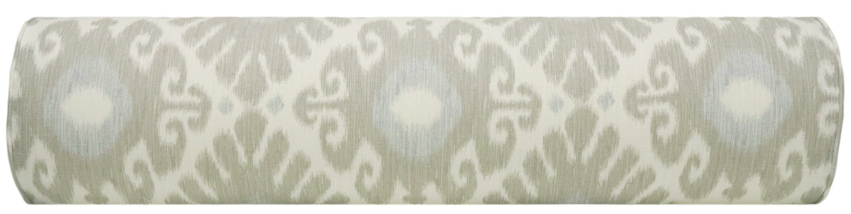 THE BOLSTER :: EAST HAMPTON IKAT // STONE