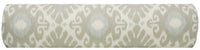 THE BOLSTER :: EAST HAMPTON IKAT // STONE