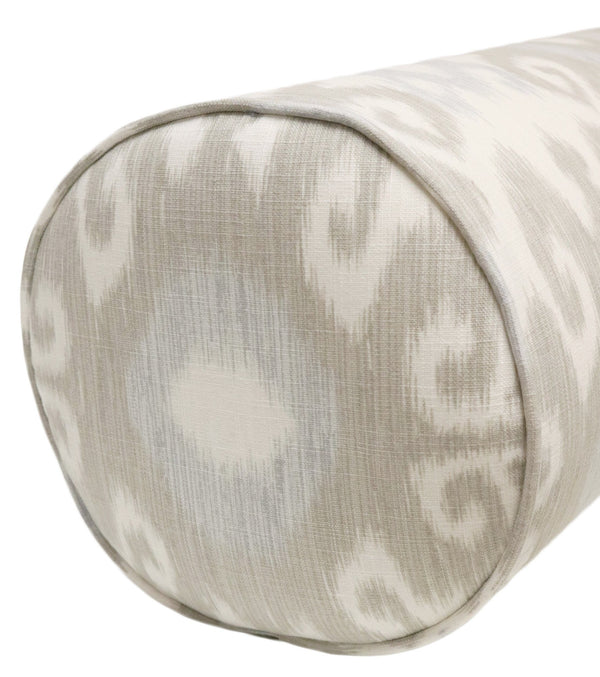 THE BOLSTER :: EAST HAMPTON IKAT // STONE