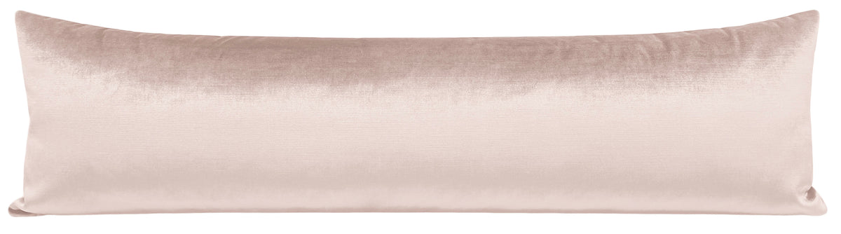 THE XL LUMBAR :: FAUX SILK VELVET // BALLET