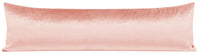 THE XL LUMBAR :: FAUX SILK VELVET // PINK PEONY