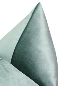FAUX SILK VELVET // TURKISH BLUE