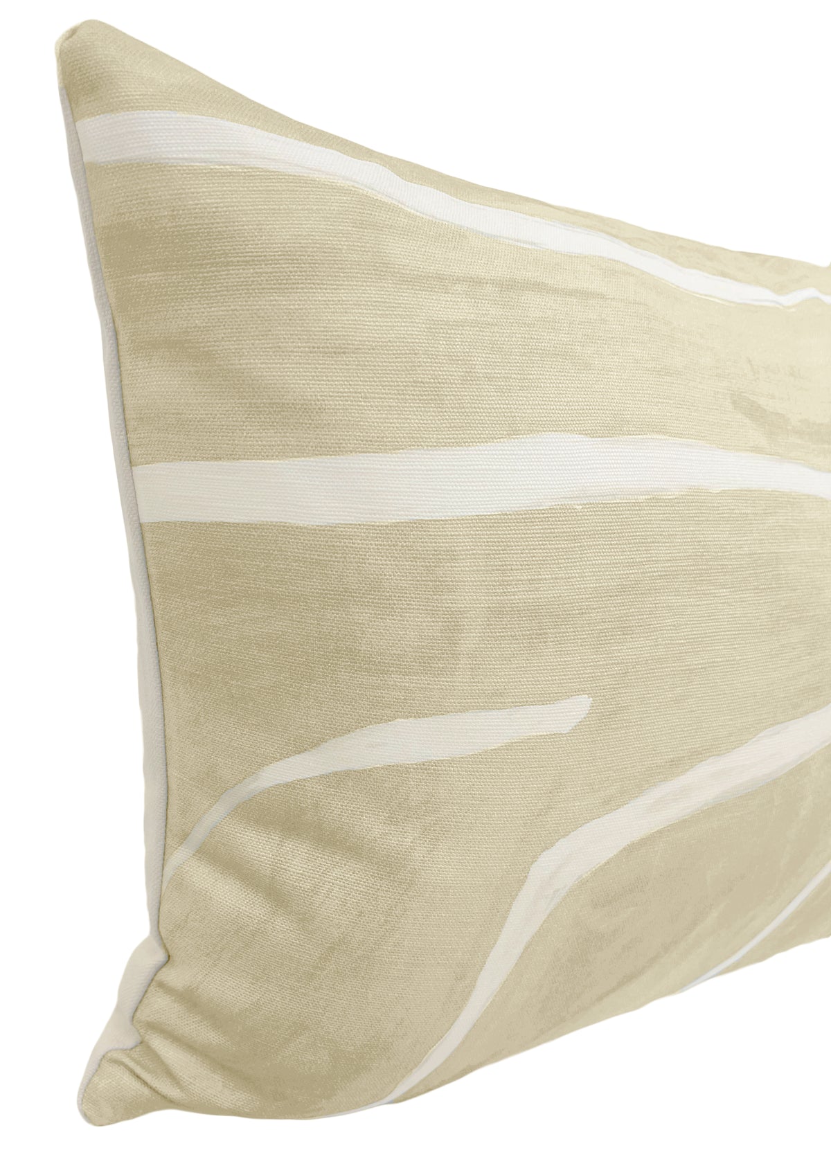THE XL LUMBAR :: GRAFFITO // BEIGE + IVORY | KELLY WEARSTLER