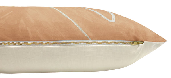 THE XL LUMBAR :: GRAFFITO // SALMON + CREAM | KELLY WEARSTLER