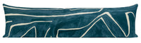 THE XL LUMBAR :: GRAFFITO // TEAL + PEARL | KELLY WEARSTLER