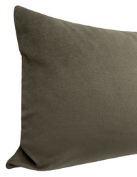 THE XL LUMBAR :: SOCIETY VELVET // GREY