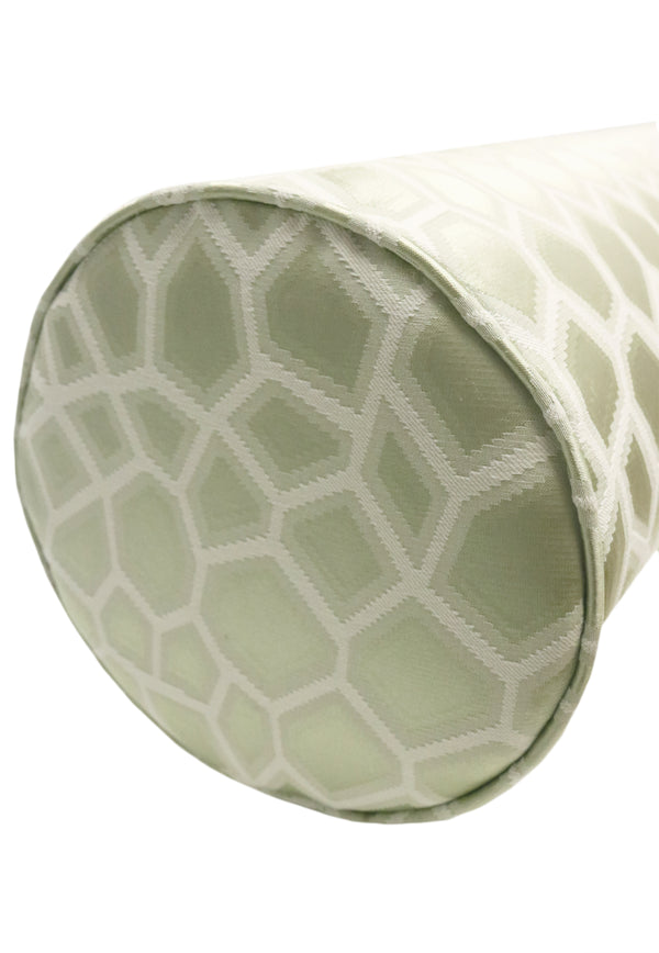 THE BOLSTER :: FAUX SILK SAFARI // SAGE