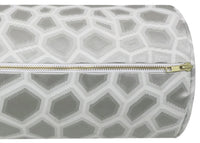 THE BOLSTER :: FAUX SILK SAFARI // PLATINUM