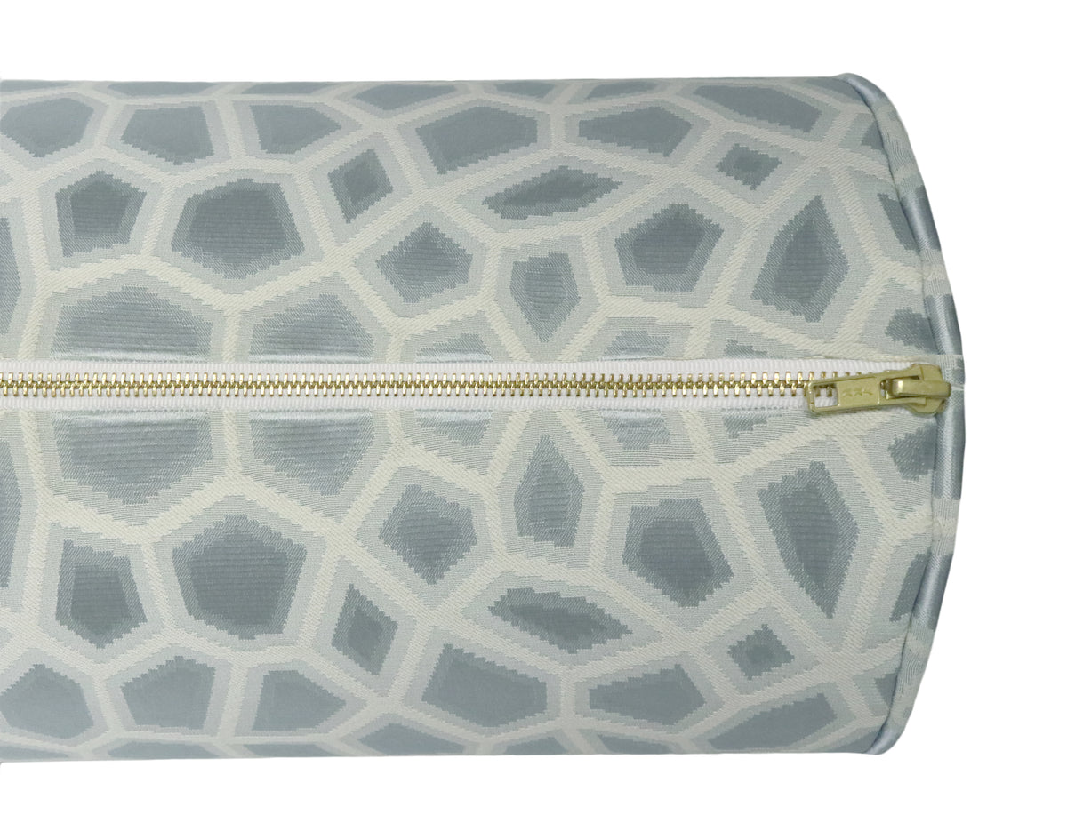 THE BOLSTER :: FAUX SILK SAFARI // MIST