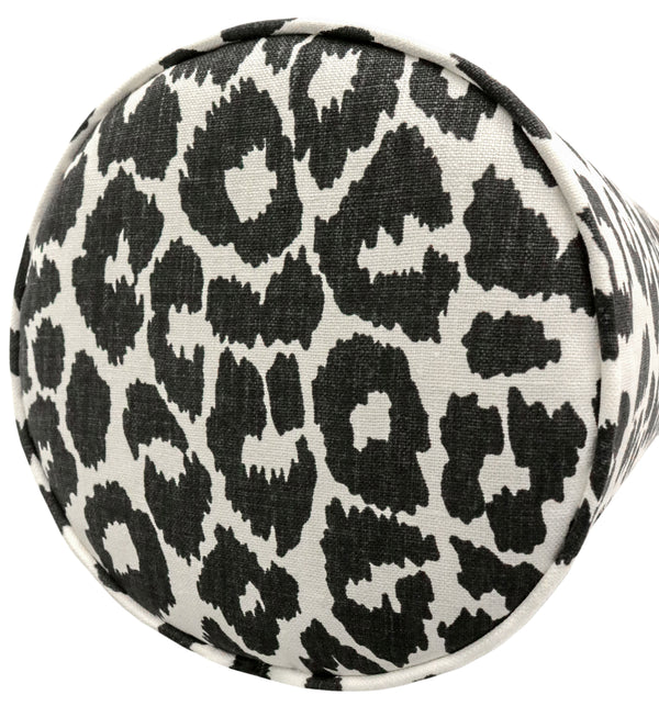 THE BOLSTER :: ICONIC LEOPARD // GRAPHITE | SCHUMACHER