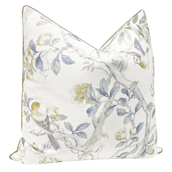 IMPERIAL GARDEN // DELFT WITH BRASS CORDING