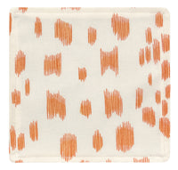 COCKTAIL NAPKINS :: LES TOUCHES // TANGERINE | BRUNSCHWIG & FILS