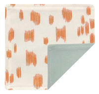 COCKTAIL NAPKINS :: LES TOUCHES // TANGERINE | BRUNSCHWIG & FILS