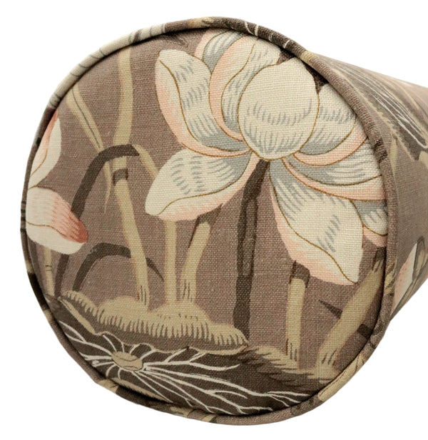 THE BOLSTER :: LOTUS GARDEN // MOCHA | SCHUMACHER