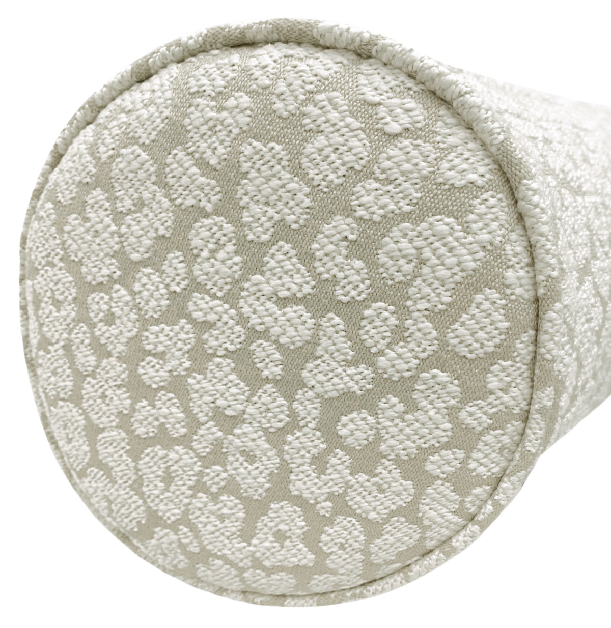 THE BOLSTER :: LEOPARD CHENILLE // STONE