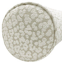 THE BOLSTER :: LEOPARD CHENILLE // STONE