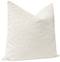 LEOPARD CUT VELVET // ALABASTER