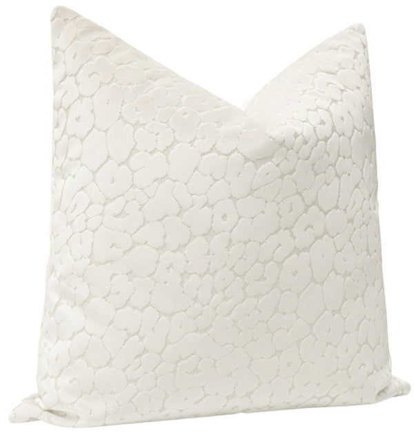 LEOPARD CUT VELVET // ALABASTER