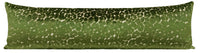 THE XL LUMBAR :: LEOPARD CUT VELVET // OLIVE