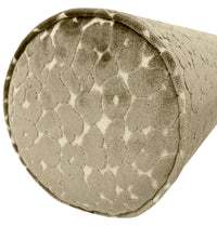 THE BOLSTER :: LEOPARD CUT VELVET // TAUPE