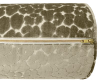 THE BOLSTER :: LEOPARD CUT VELVET // TAUPE