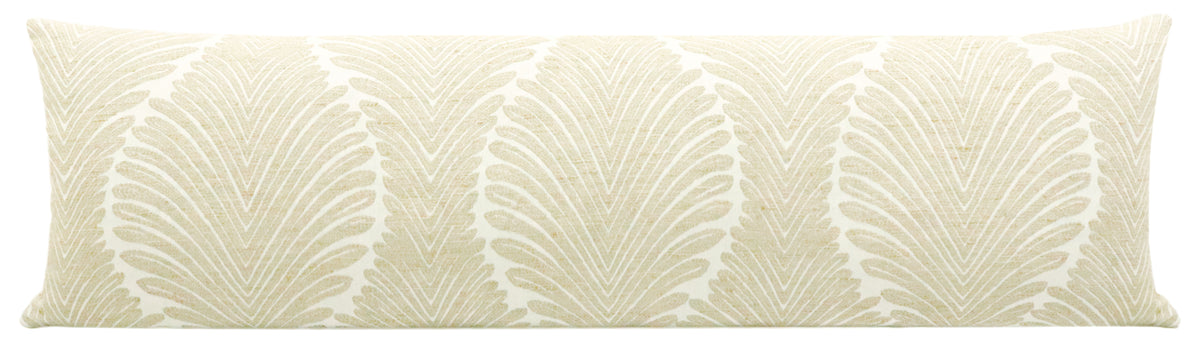THE XL LUMBAR :: MUSGROVE CHENILLE // CASHMERE