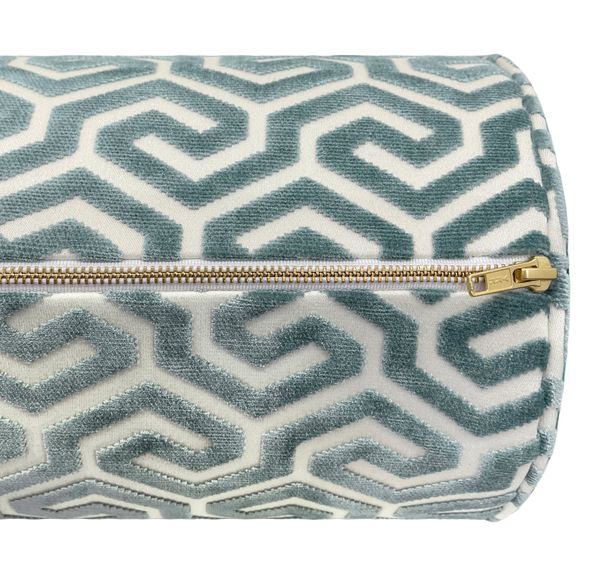 THE BOLSTER :: MING FRET VELVET // MINERAL | SCHUMACHER