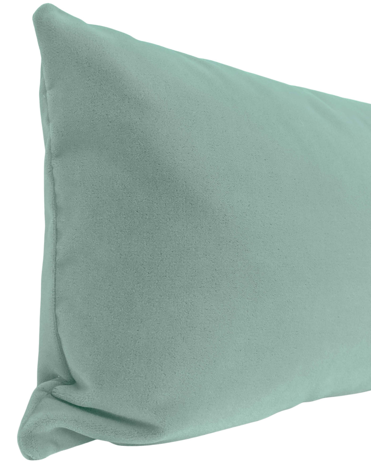THE XL LUMBAR :: MOHAIR VELVET // CERULEAN BLUE