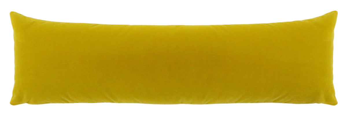 THE XL LUMBAR :: MOHAIR VELVET // CHARTREUSE