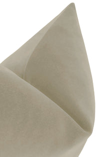 FINAL SALE : 22" X 22" SIGNATURE VELVET // STONE PILLOW COVER