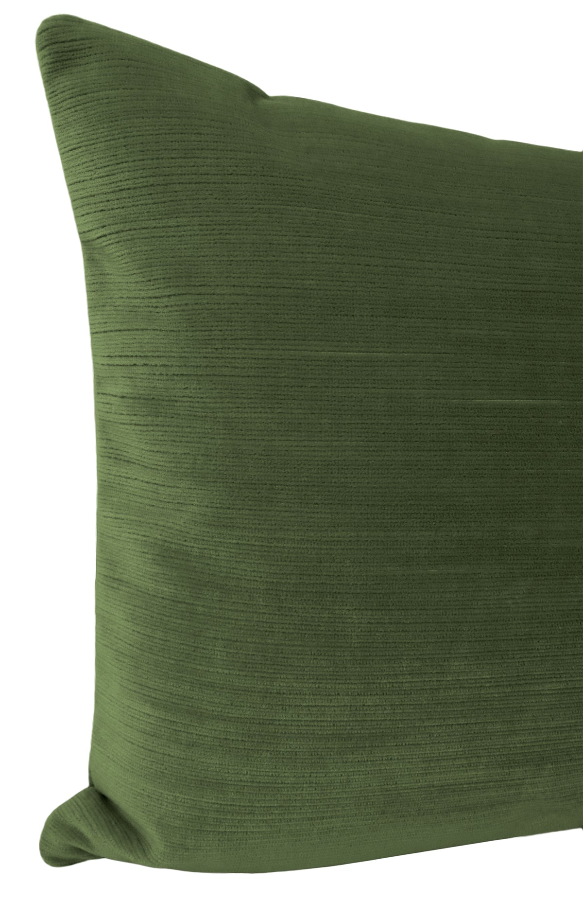 THE XL LUMBAR :: STRIE VELVET // OLIVE