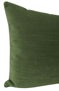 THE XL LUMBAR :: STRIE VELVET // OLIVE