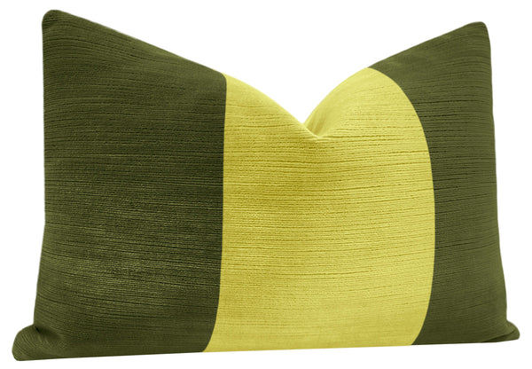 THE LITTLE LUMBAR :: STRIE VELVET // OLIVE + CITRINE