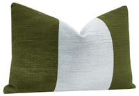 THE LITTLE LUMBAR :: STRIE VELVET // OLIVE + MIST