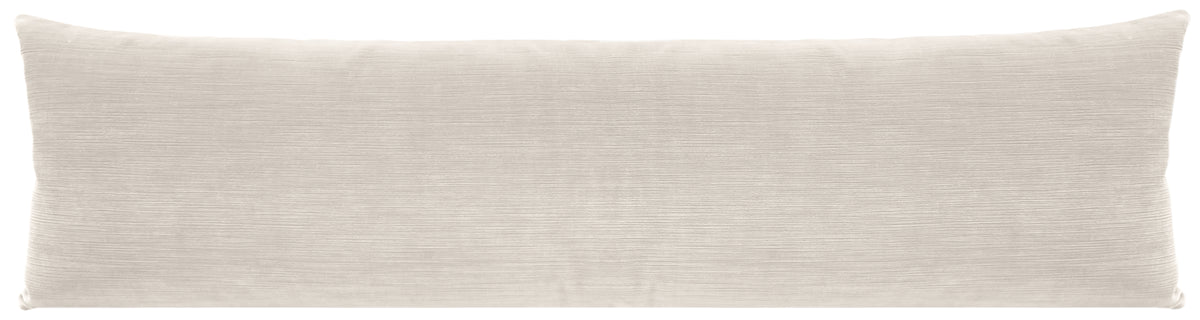 THE XL LUMBAR :: STRIE VELVET // OYSTER