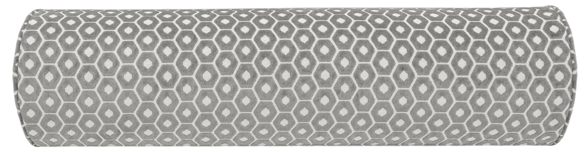 THE BOLSTER :: PALOMA CUT VELVET // GREY