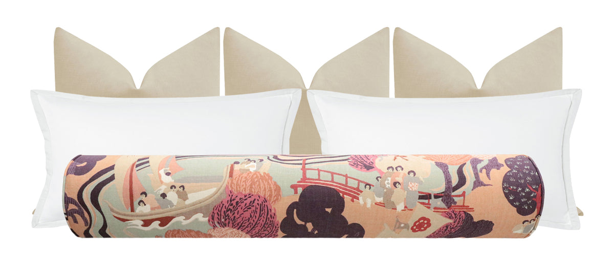 THE BOLSTER :: PEARL RIVER // BLUSH | SCHUMACHER