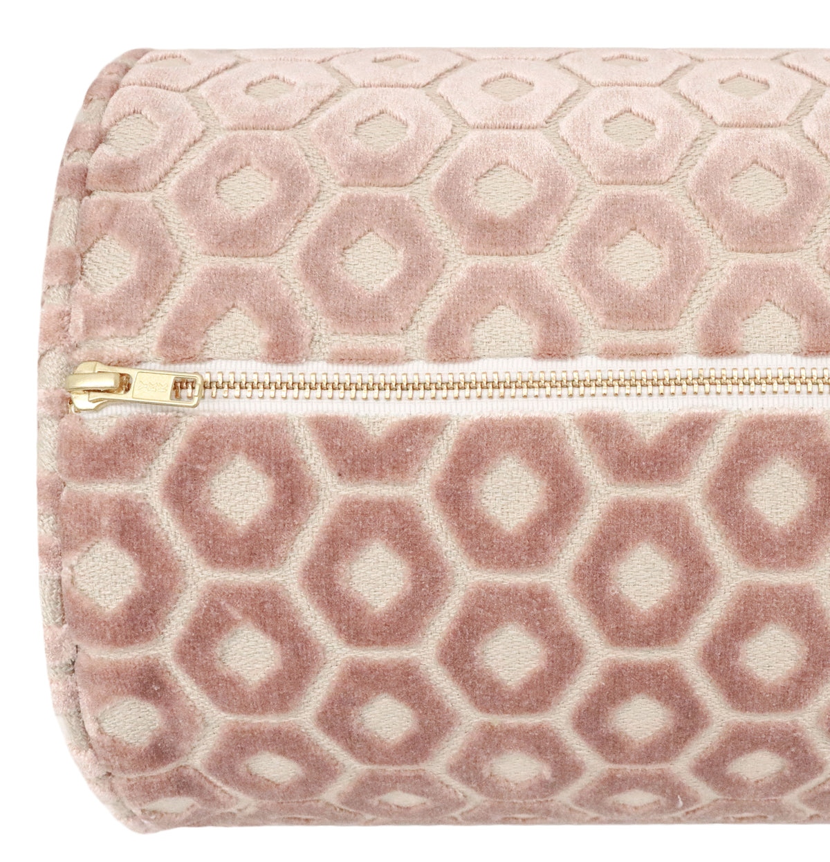 THE BOLSTER :: PALOMA CUT VELVET // BLUSH