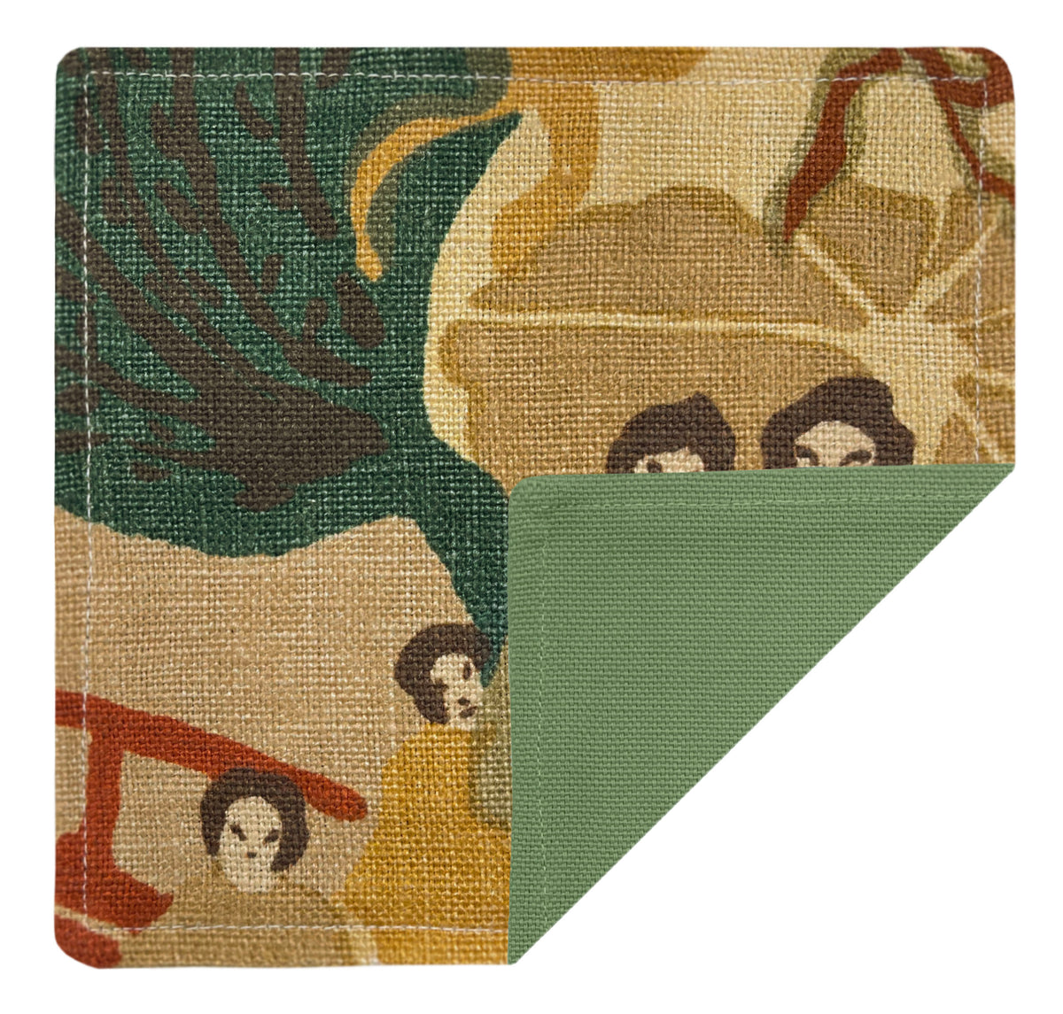 COCKTAIL NAPKINS :: PEARL RIVER // JADE | SCHUMACHER