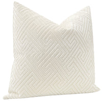 ROMAN CUT VELVET // ALABASTER