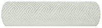 THE BOLSTER :: ROMAN CUT VELVET // PLATINUM
