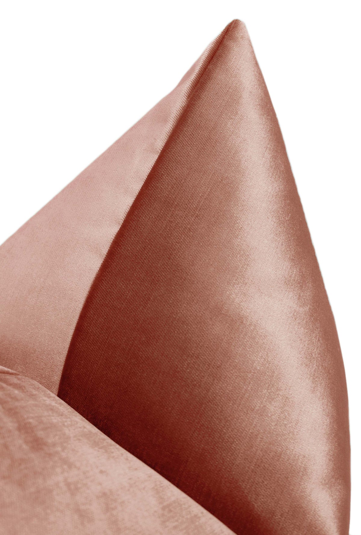 FAUX SILK VELVET // ROSE GOLD