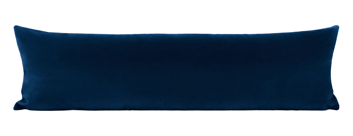 THE XL LUMBAR :: MOHAIR VELVET // SAPPHIRE