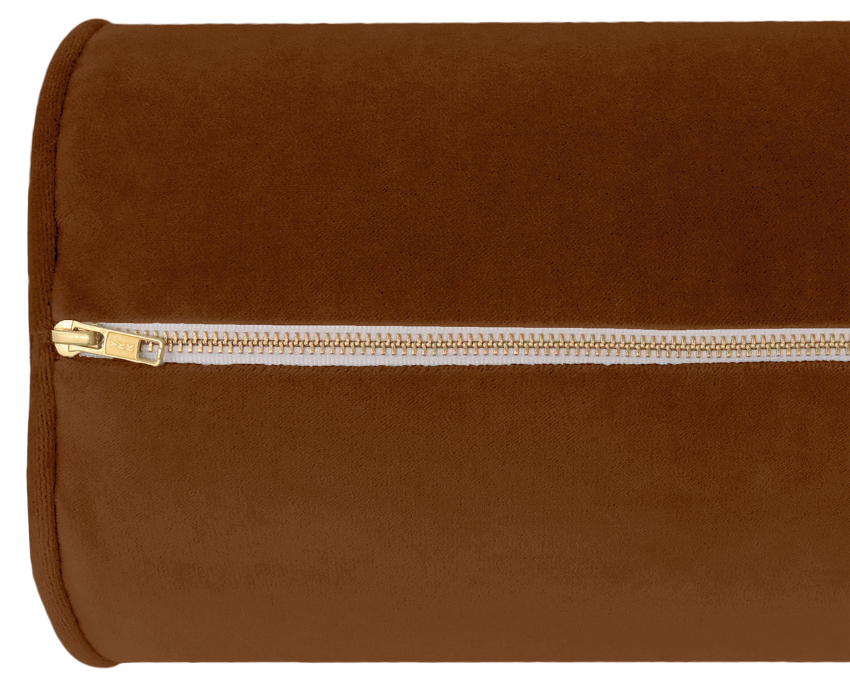 THE BOLSTER :: SOCIETY VELVET // COGNAC