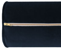 THE BOLSTER :: SOCIETY VELVET // NAVY BLUE