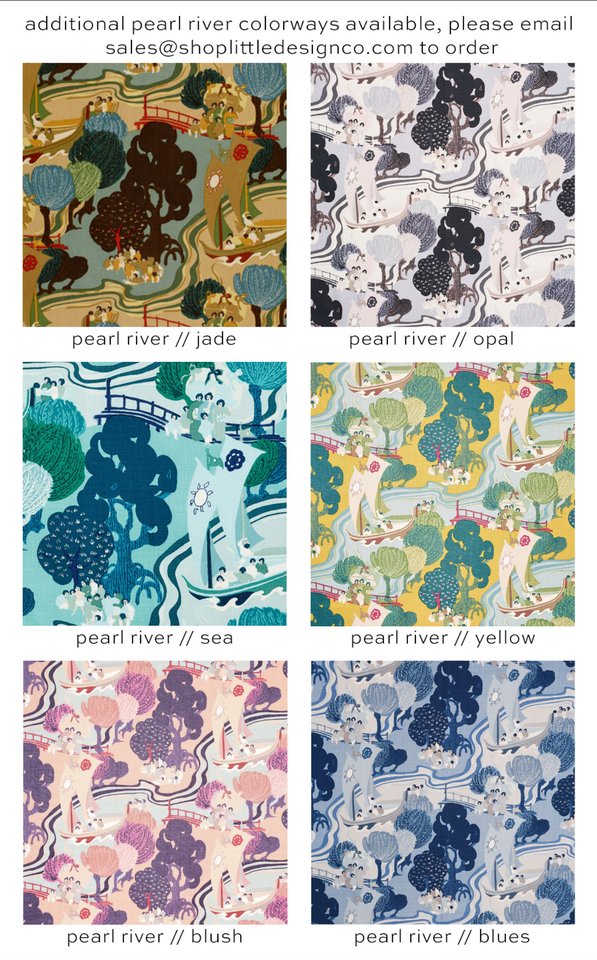 THE BOLSTER :: PEARL RIVER // JADE | SCHUMACHER