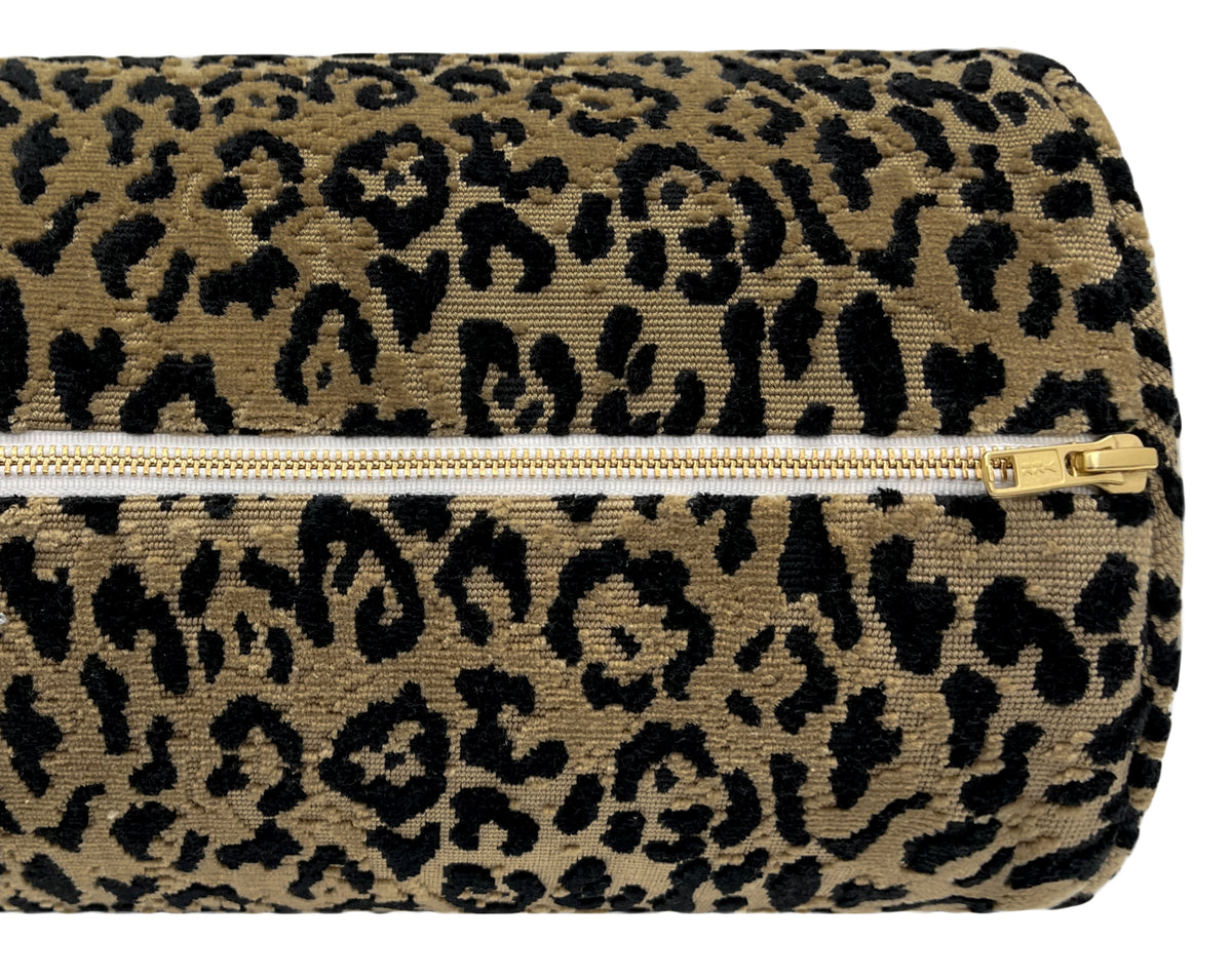 THE BOLSTER :: SERENGETI CUT VELVET // SAND