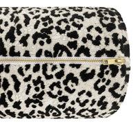 THE BOLSTER :: SERENGETI CUT VELVET // SNOW