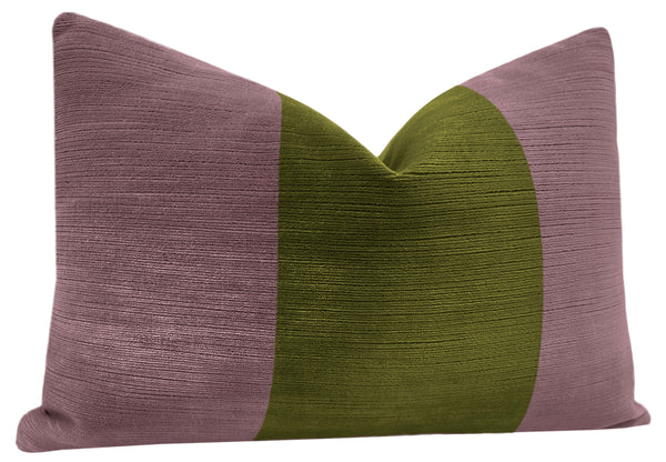 THE LITTLE LUMBAR :: STRIE VELVET // SMOKEY AMETHYST + PERIDOT